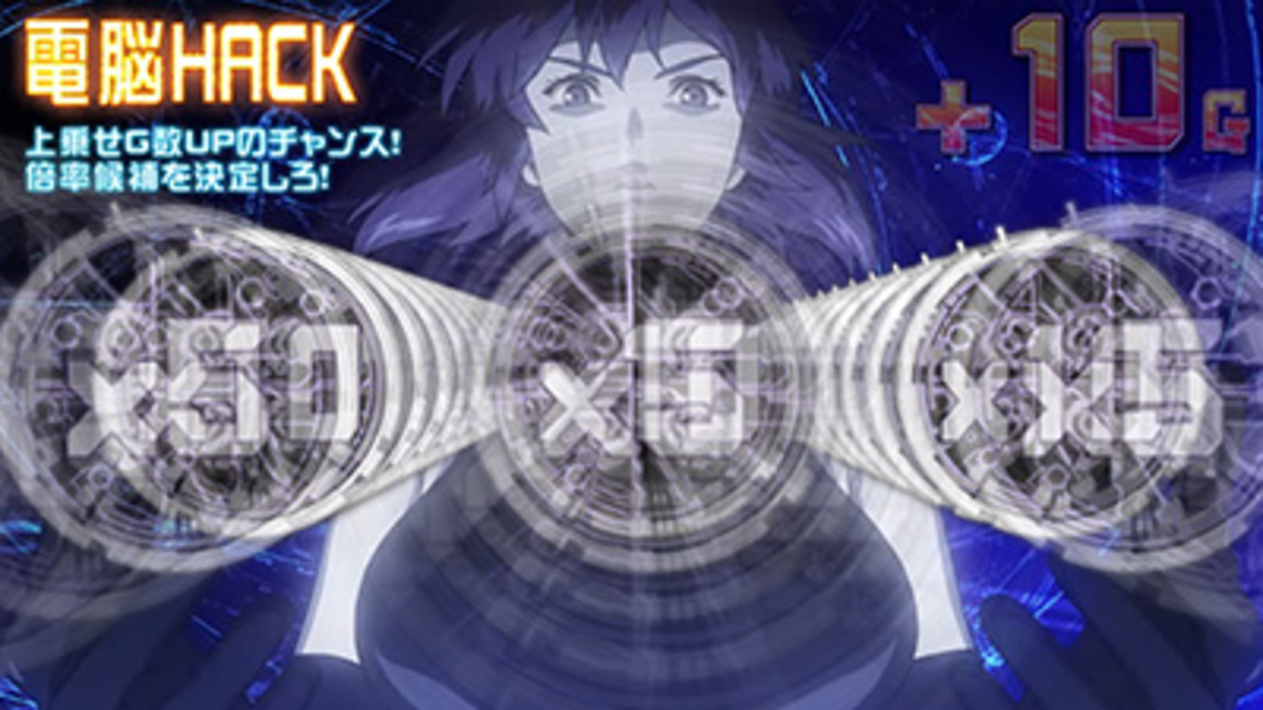 パチスロ攻殻機動隊S.A.C. 上乗せ演出/上乗せ特化ゾーンについて