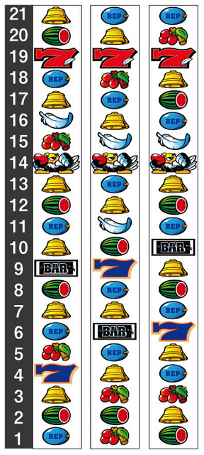 クランキーコレクション リール配列