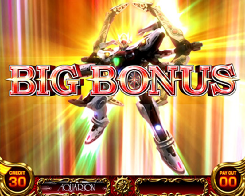 パチスロ 創聖のアクエリオンII BIG BONUS