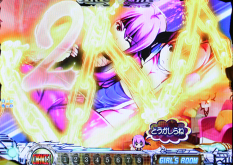 パチンコCRデッド オア アライブ 強いステップアップ予告