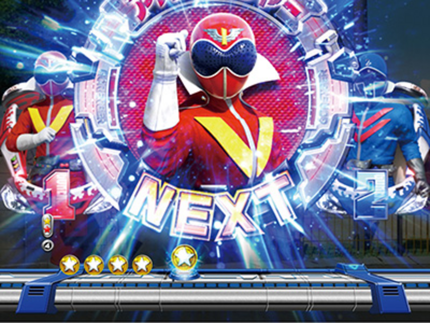 CR秘密戦隊ゴレンジャーL2X 連続演出