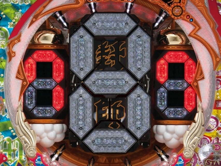 CRくるてん!魔神どむM‐TE 7セグ示唆演出