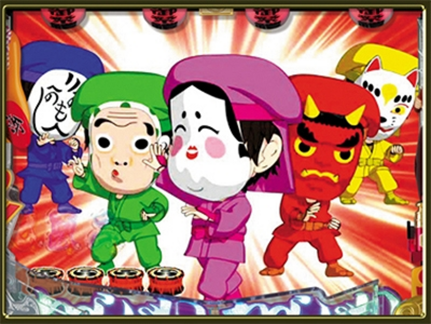 CR春夏秋冬 極上～粋な祭りだ！せいやっ！～ 奇面五人衆集合予告