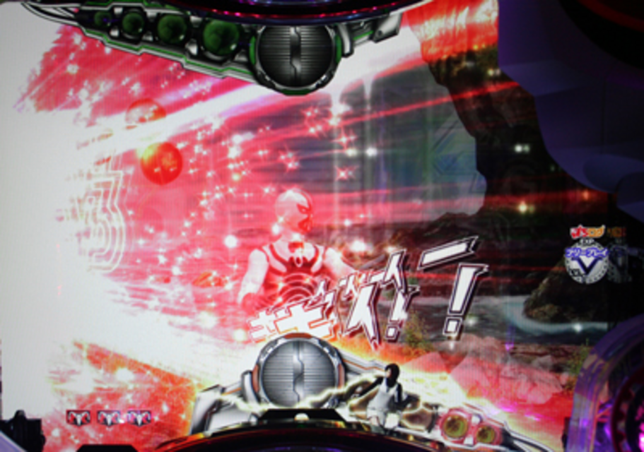CRぱちんこ仮面ライダーV3 V3フラッシュ予告