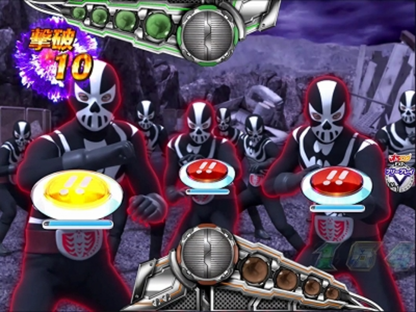 CRぱちんこ仮面ライダーV3 先読み演出