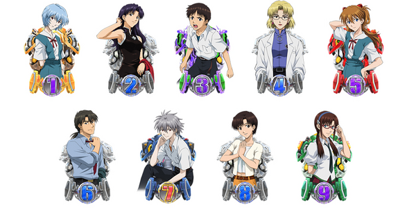 CRヱヴァンゲリヲン8 Premium Battle 大当り図柄