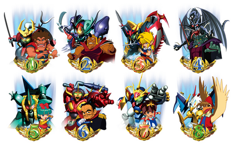 CRA魔神英雄伝ワタル56VV 大当り図柄