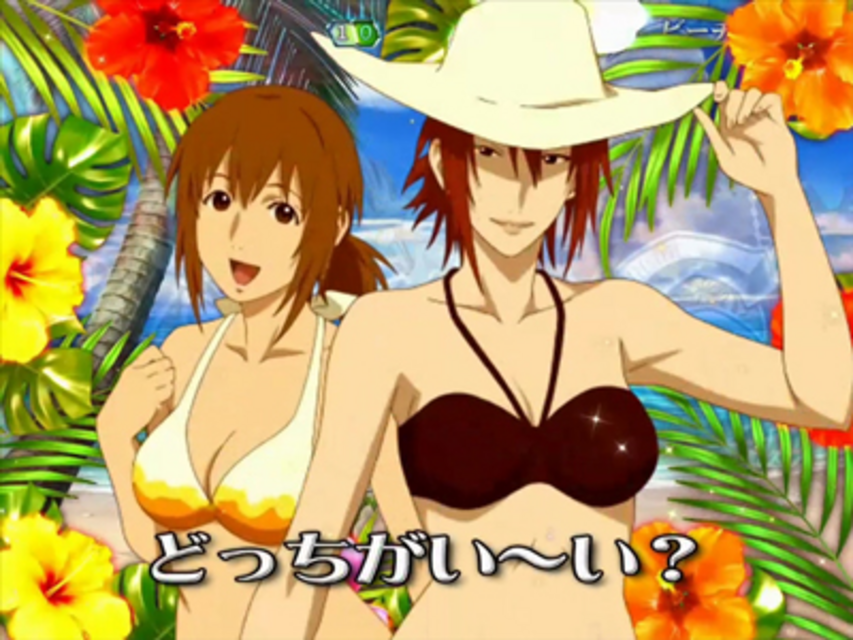 CRダブルライディーンWLA 水着ステップアップ予告