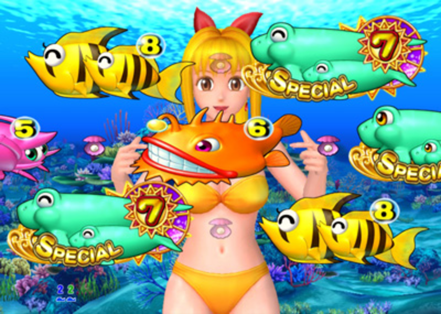 CR海物語アクア マリンちゃんリーチ