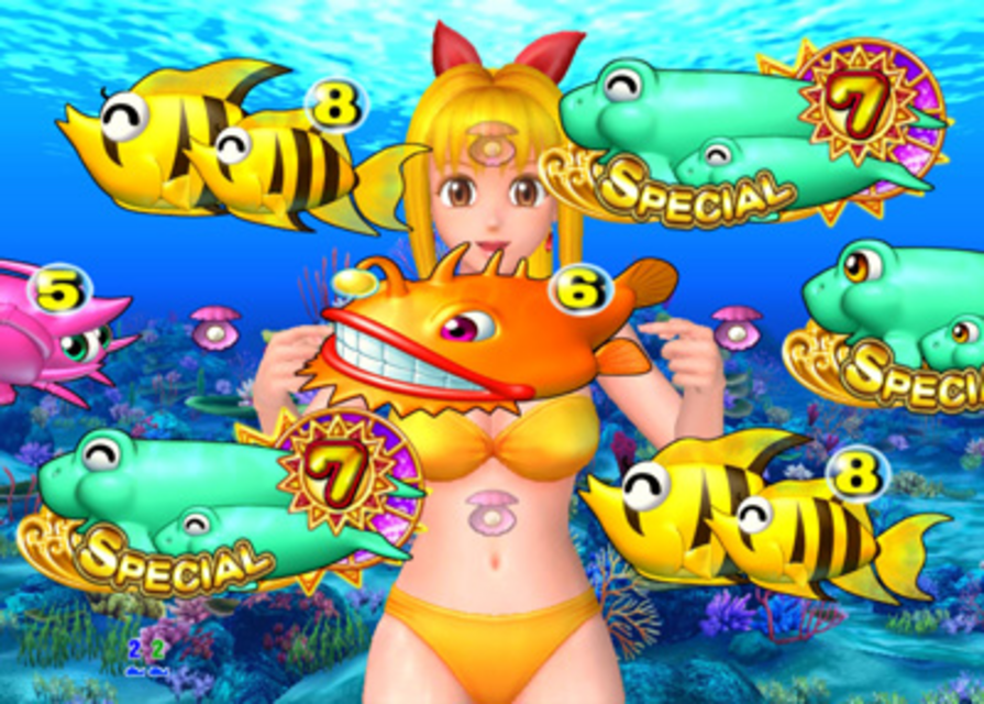 CR海物語アクア マリンちゃんリーチ