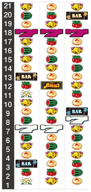 コイコイマハロ‐30 リール配列
