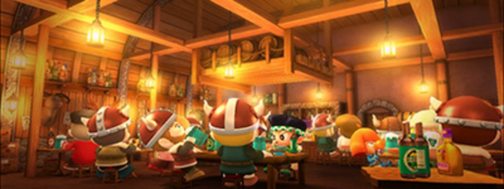 緑ドン ~キラメキ!炎のオーロラ伝説~ 通常時のステージ