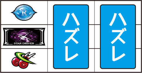 パチスロ スタードライバー 【払い出しなしで黒系ボーナス濃厚