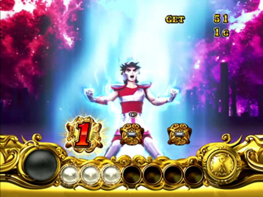 パチスロ聖闘士星矢 黄金激闘編 ビッグバンラッシュ（上乗せ特化ゾーン）