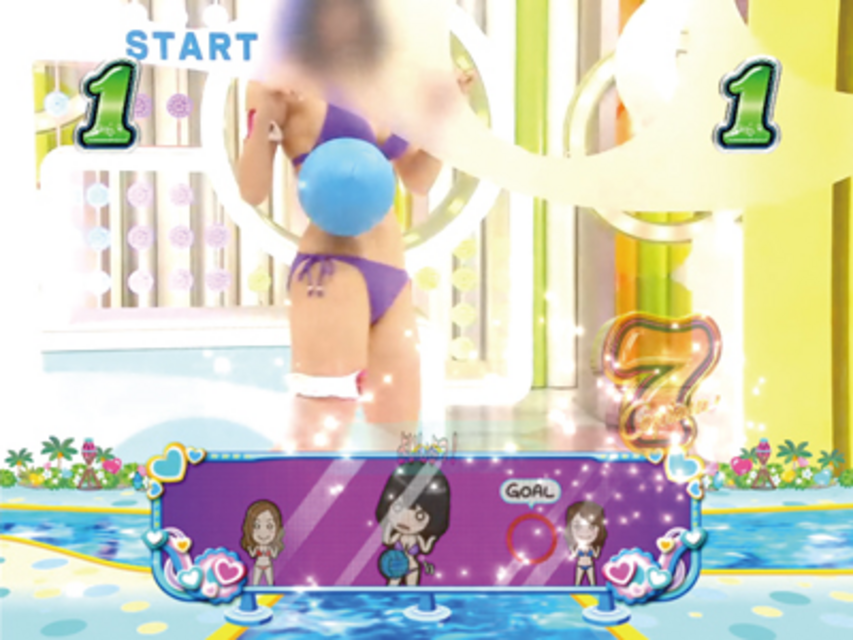 CRドキッ!丸ごと水着 女だらけの水泳大会アイドルだらけで困っちゃうング!!! 個人競技系リーチ