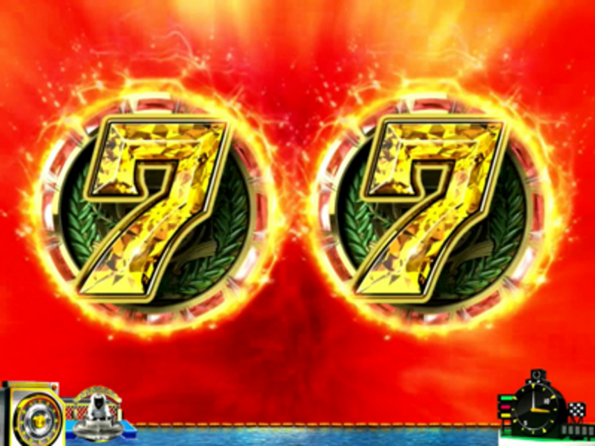 CR WINNING TURN AA ７図柄煽り演出