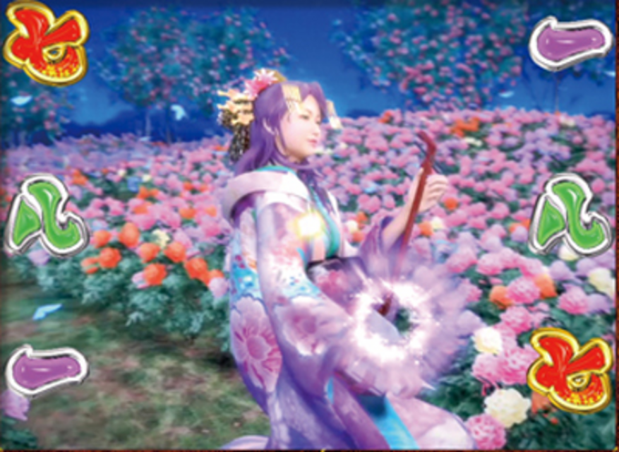 CR春一番 ～こいこい八～ GL 三味線の舞リーチ