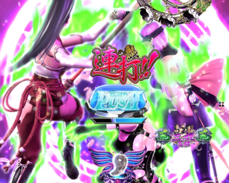 ぱちんこCR三姫繚乱～麗しき闘い～199type ゲームフロー