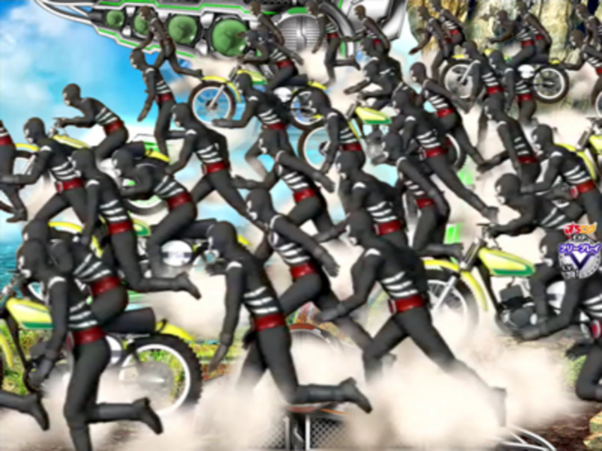 CRぱちんこ仮面ライダーV3 GOLD Version 注目演出