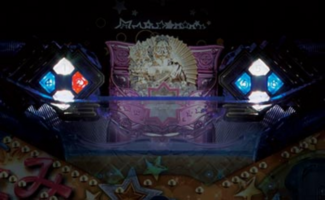 パチンコCR占星少女ななみSAA 先読み演出