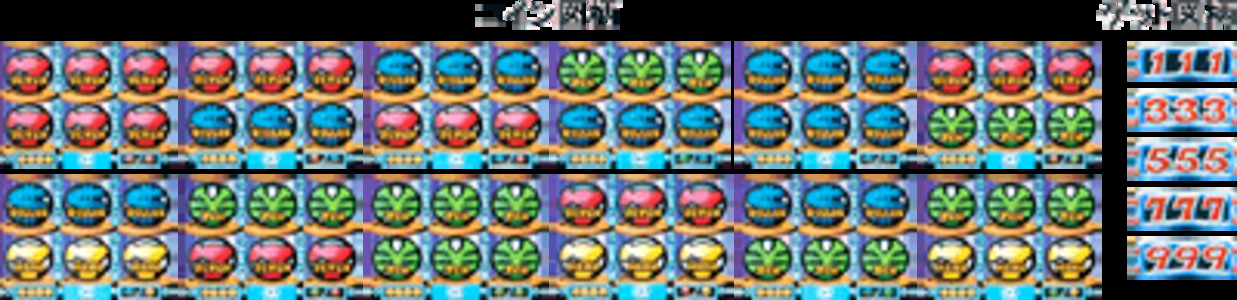 CRナナシーゲットF 【通常図柄】