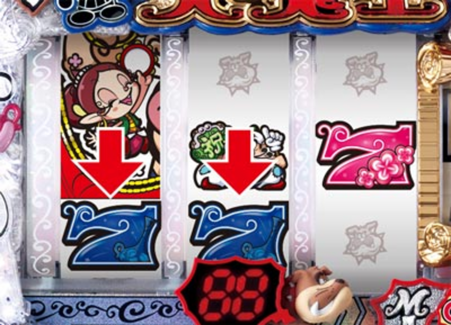 ぱちんこCRハクション大魔王 チャンス目リーチ