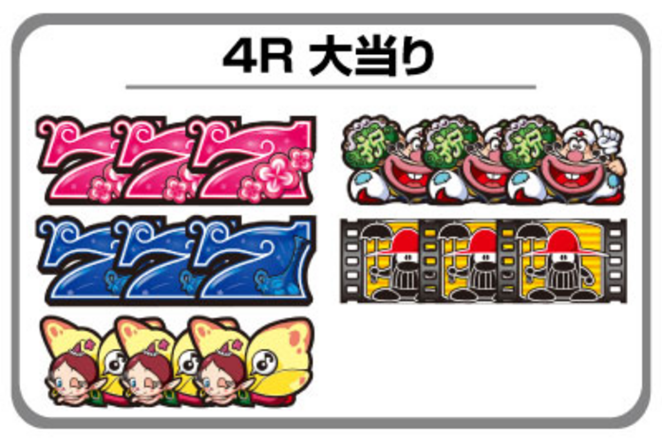 ぱちんこCRハクション大魔王 ゲームフロー