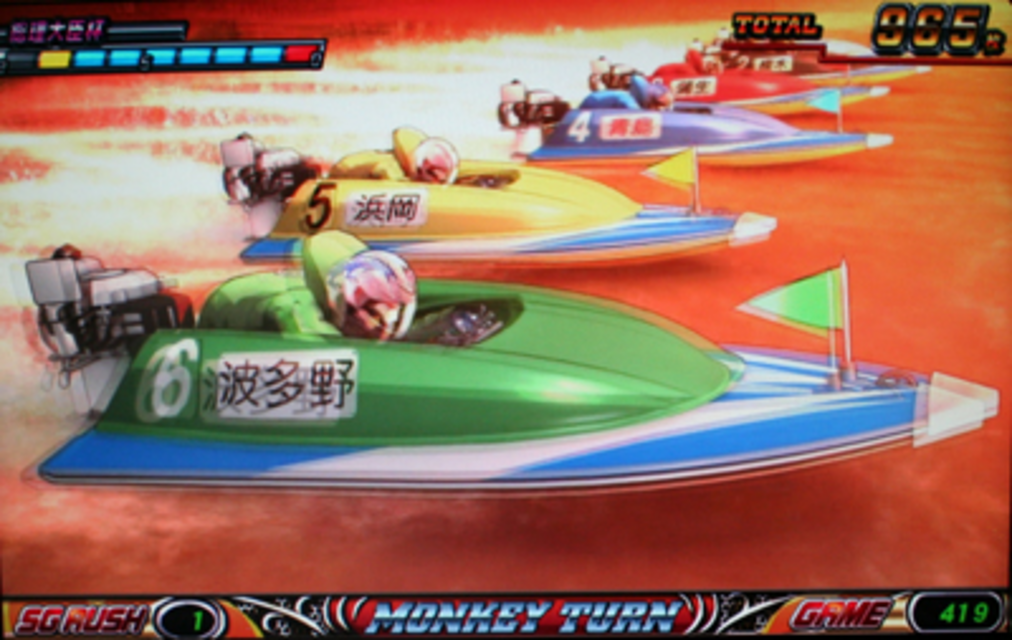 パチスロ モンキーターンⅡ SG RUSH(AT)