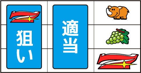 ゴーゴージャグラー ▼右リール下段に赤7停止時