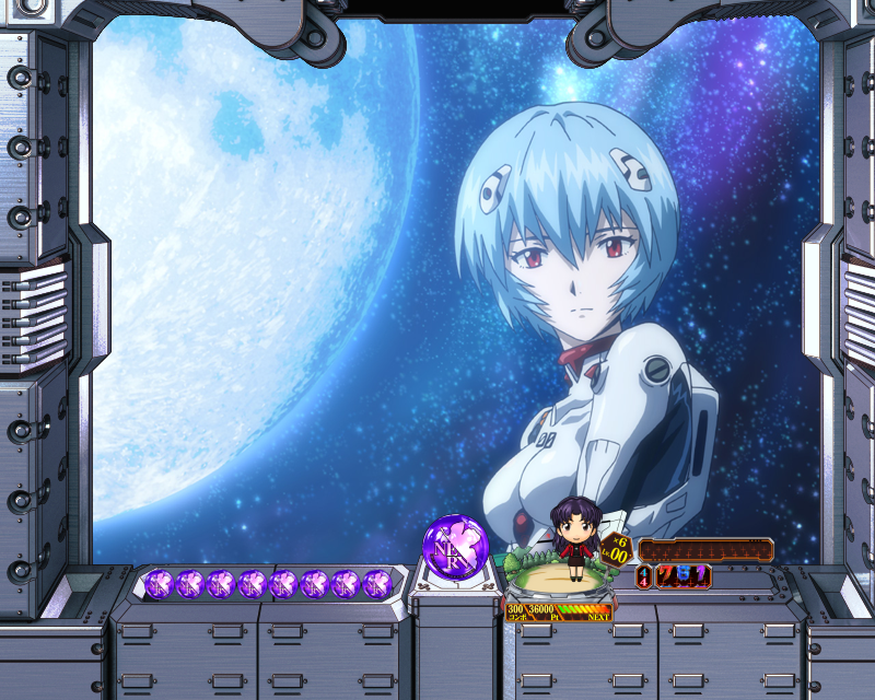CRヱヴァンゲリヲン9 暴走ループ199Ver. 【レイ背景予告】