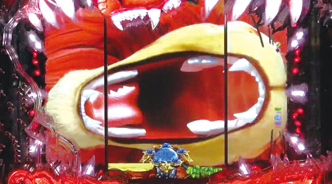 ぱちんこCR神獣王2 【ライオン噛み砕き予告】