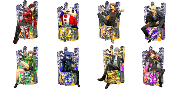 CRペルソナ4 the PACHINKO 大当り図柄