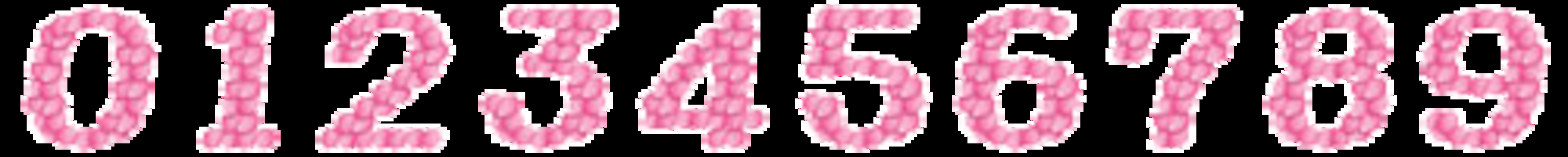 CR花満開煌GL 【確変図柄】 0･1･2･3･4･5･6･7･8･9(偶数はチャンス図柄)