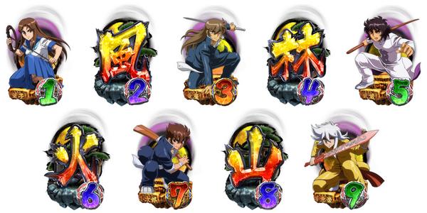 CRA風魔の小次郎 77ver. 大当り図柄
