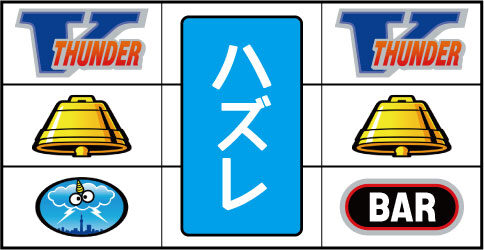サンダーVリボルト 通常時の打ち方(単独V狙い)