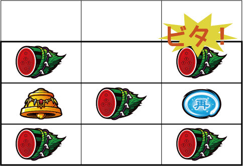 3&times;3EYES 聖魔覚醒 通常時の打ち方(中押し)