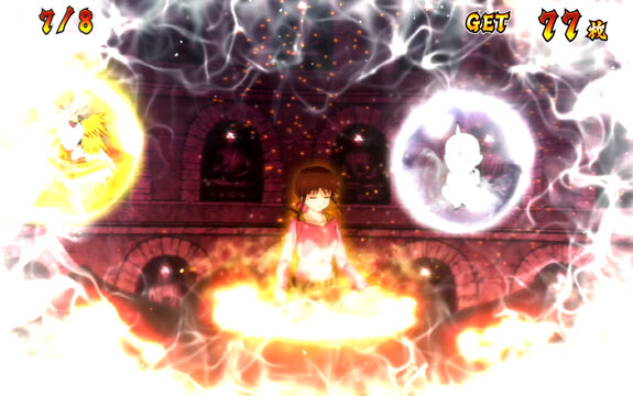 3&times;3EYES 聖魔覚醒 【枠エフェクト演出発生時】