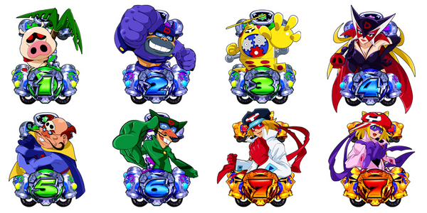 CRAヤッターマンDS 大当り図柄