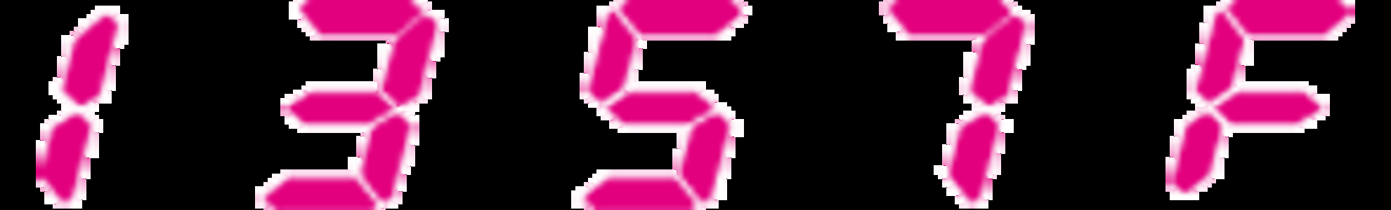 CRビッキーチャンスREV. 【確変図柄】 1･3･5･7･F
