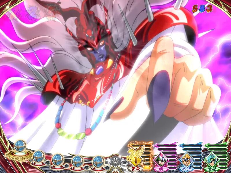 CRA聖闘士星矢 BEYOND THE LIMIT99バージョン 【教皇チャンス】