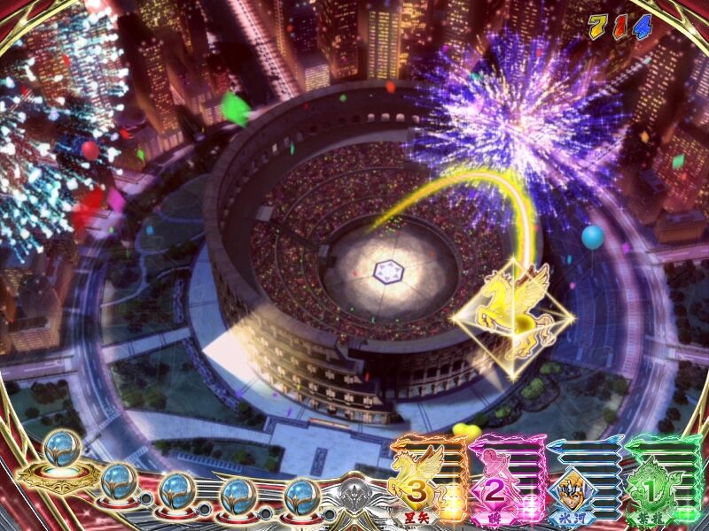 CRA聖闘士星矢 BEYOND THE LIMIT99バージョン 【突破メーター予告】