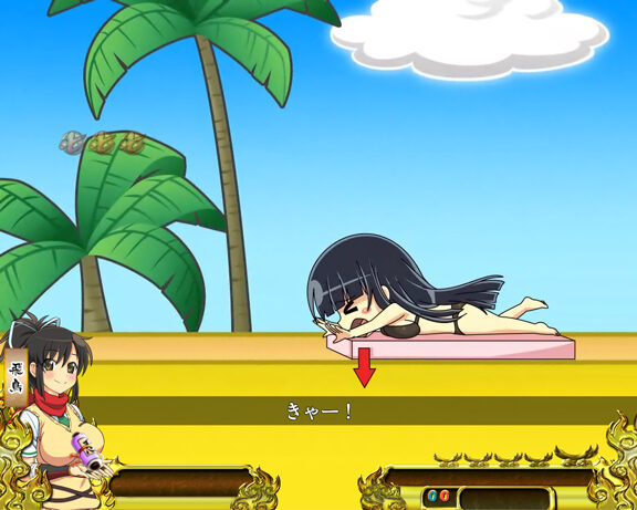 パチンコCR閃乱カグラ 229Ver. 【どきどきチキンレース演出】