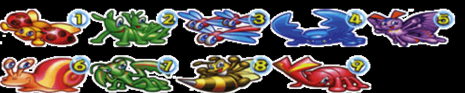CRむし虫物語DH4 【通常図柄】 1・2・3・4・5・6・7・8・9