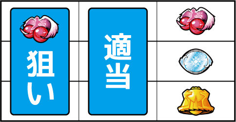 パチスロ ウィッチマスター ▼右リール上段にチェリー停止