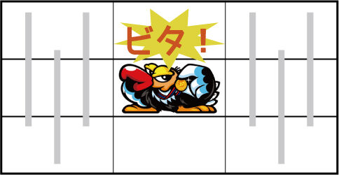 クランキーセレブレーション ボーナス判別手順