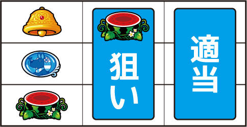 クレアの秘宝伝 ～眠りの塔とめざめの石～ ▼左リール下段にスイカ停止時
