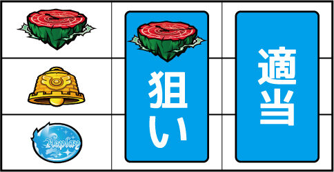 シスタークエスト～時の魔術師と悠久の姉妹～ ▼左リール上段にスイカ停止時
