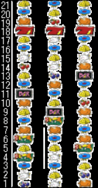 ピカゴロウV リール配列