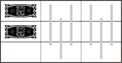 戦国乙女～TYPE-A～ 左リール枠内にBARを狙う