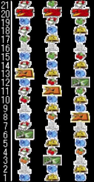アストロ球団 リール配列